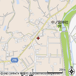 和歌山県田辺市下三栖894-1周辺の地図