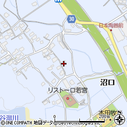 福岡県宮若市沼口982周辺の地図