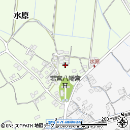 福岡県宮若市水原387-5周辺の地図