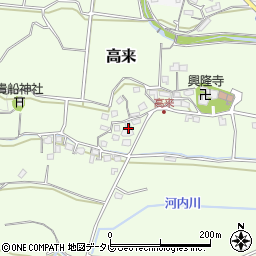 福岡県行橋市高来194周辺の地図