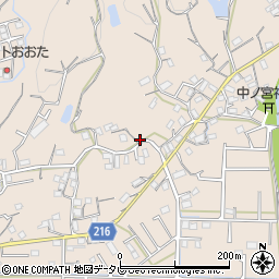 和歌山県田辺市下三栖758周辺の地図