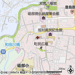 砥部町社協周辺の地図