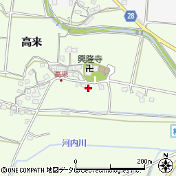 福岡県行橋市高来183周辺の地図