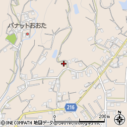 和歌山県田辺市下三栖745周辺の地図