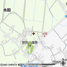 福岡県宮若市水原388周辺の地図