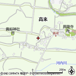 福岡県行橋市高来361周辺の地図
