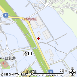 福岡県宮若市沼口66周辺の地図