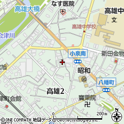 和歌山県田辺市高雄2丁目18-30周辺の地図