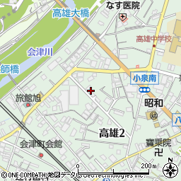 和歌山県田辺市高雄2丁目20-7周辺の地図