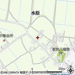 福岡県宮若市水原541-9周辺の地図
