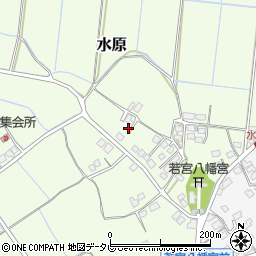 福岡県宮若市水原541-6周辺の地図