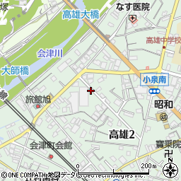 和歌山県田辺市高雄2丁目21-7周辺の地図