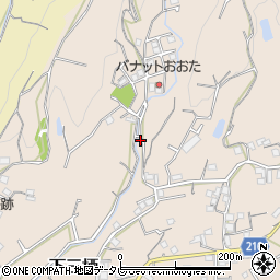 和歌山県田辺市下三栖398周辺の地図