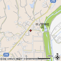 和歌山県田辺市下三栖905-1周辺の地図