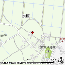 福岡県宮若市水原553周辺の地図