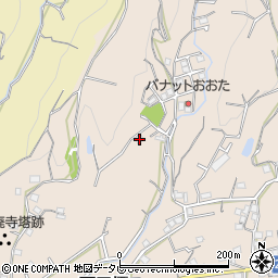 和歌山県田辺市下三栖384-1周辺の地図