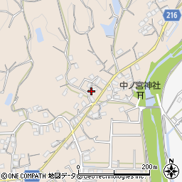 和歌山県田辺市下三栖811-4周辺の地図