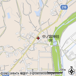 和歌山県田辺市下三栖911-1周辺の地図
