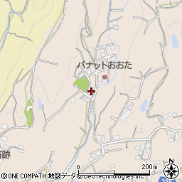 和歌山県田辺市下三栖377-11周辺の地図