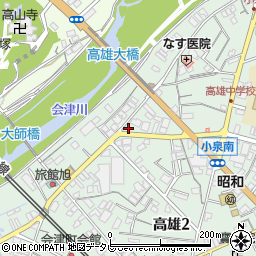 和歌山県田辺市高雄2丁目35-13周辺の地図