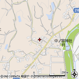 和歌山県田辺市下三栖805周辺の地図