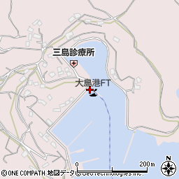 大島港ＦＴ（壱岐市）周辺の地図