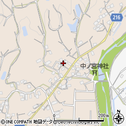和歌山県田辺市下三栖809周辺の地図
