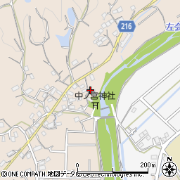 和歌山県田辺市下三栖1168周辺の地図