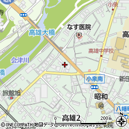 和歌山県田辺市高雄2丁目35-24周辺の地図
