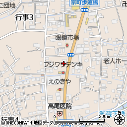 丸亀製麺 行橋店周辺の地図