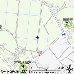 福岡県宮若市水原周辺の地図