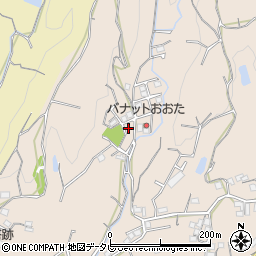 和歌山県田辺市下三栖377-6周辺の地図