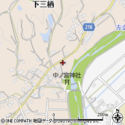 和歌山県田辺市下三栖1160周辺の地図