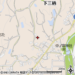 和歌山県田辺市下三栖787-1周辺の地図