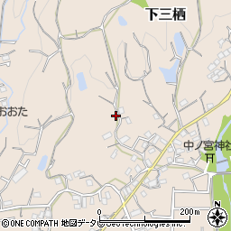 和歌山県田辺市下三栖780周辺の地図
