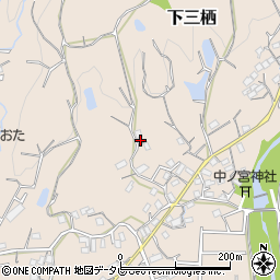 和歌山県田辺市下三栖786-1周辺の地図