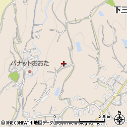 和歌山県田辺市下三栖673周辺の地図