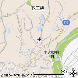 和歌山県田辺市下三栖954周辺の地図