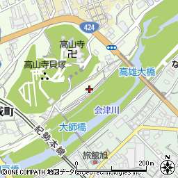 和歌山県田辺市稲成町429周辺の地図