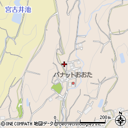 和歌山県田辺市下三栖372周辺の地図