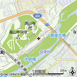 和歌山県田辺市稲成町430周辺の地図