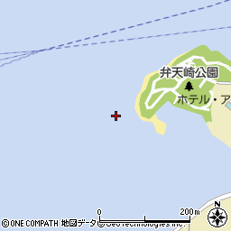鎌崎周辺の地図