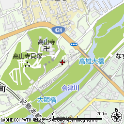 和歌山県田辺市稲成町391周辺の地図