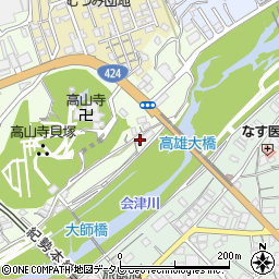 和歌山県田辺市稲成町435周辺の地図