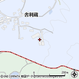 福岡県福津市舎利蔵5周辺の地図