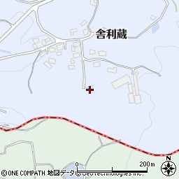 福岡県福津市舎利蔵84周辺の地図