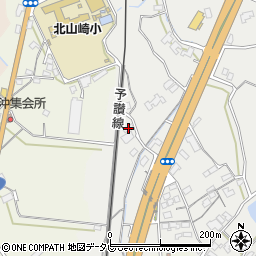 愛媛県伊予市市場375-1周辺の地図