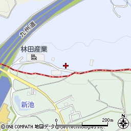 福岡県福津市舎利蔵272周辺の地図