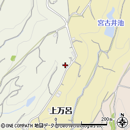 和歌山県田辺市中万呂839周辺の地図
