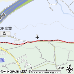 福岡県福津市舎利蔵268周辺の地図